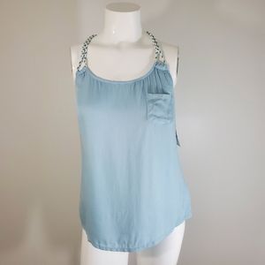 NWT Jessica Simpson Vintage Denim Tristan Tank [size XS]